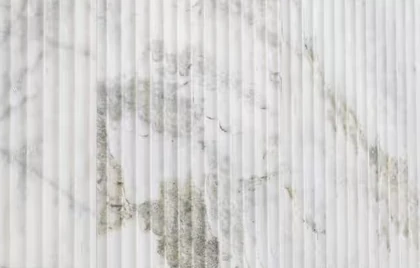 Catalog image for CHANTILLY FLUTED POLISHED QUARTZITE 2CM
