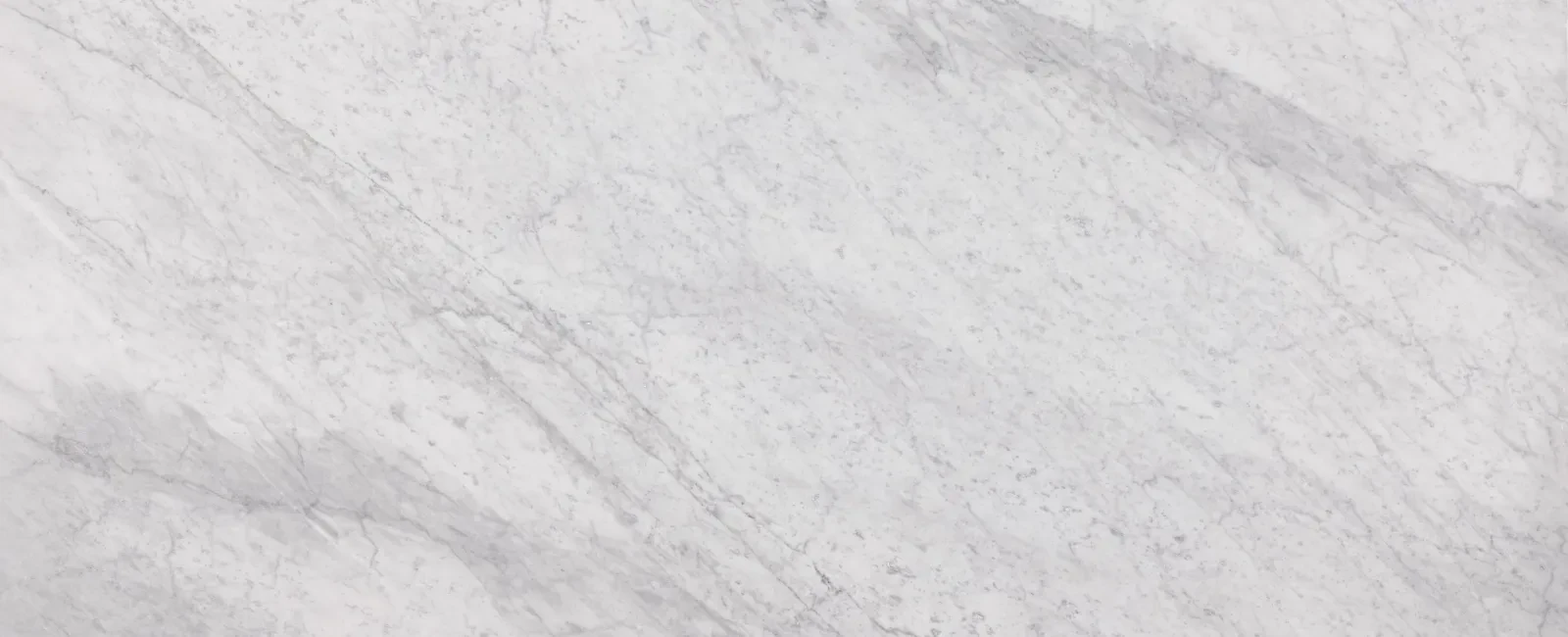 Bianco Carrara Honed - Full slab photo is an example of the structure and color of this product, which will vary.