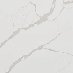 New Calacatta Laza Quartz Sample
