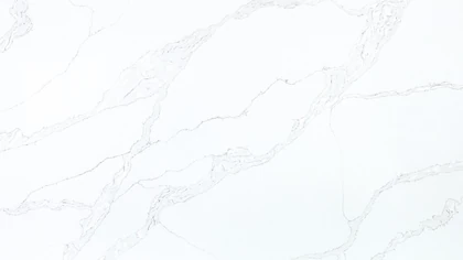 Catalog image for CALACATTA GRANDE LX HAUSYS POLISHED QUARTZ 2CM JUMBO LL 130X63