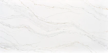 Catalog image for SPLENDOR LX HAUSYS POLISHED QUARTZ 2CM JUMBO LL 130X63*