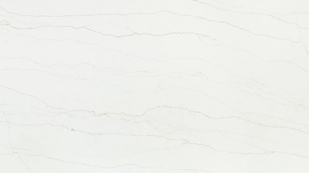 Catalog image for MACAUBAS BIANCO LX HAUSYS POLISHED QUARTZ 2CM JUMBO L *126X63