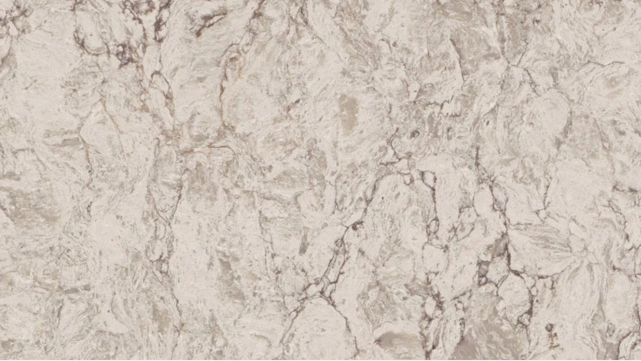 6046 Moorland Fog countertop material shown in a dealer photograph