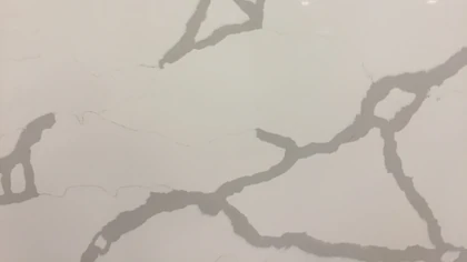 Catalog image for CALACATTA SERPENTE POLISHED ME QUARTZ 2CM JUMBO A 126X63