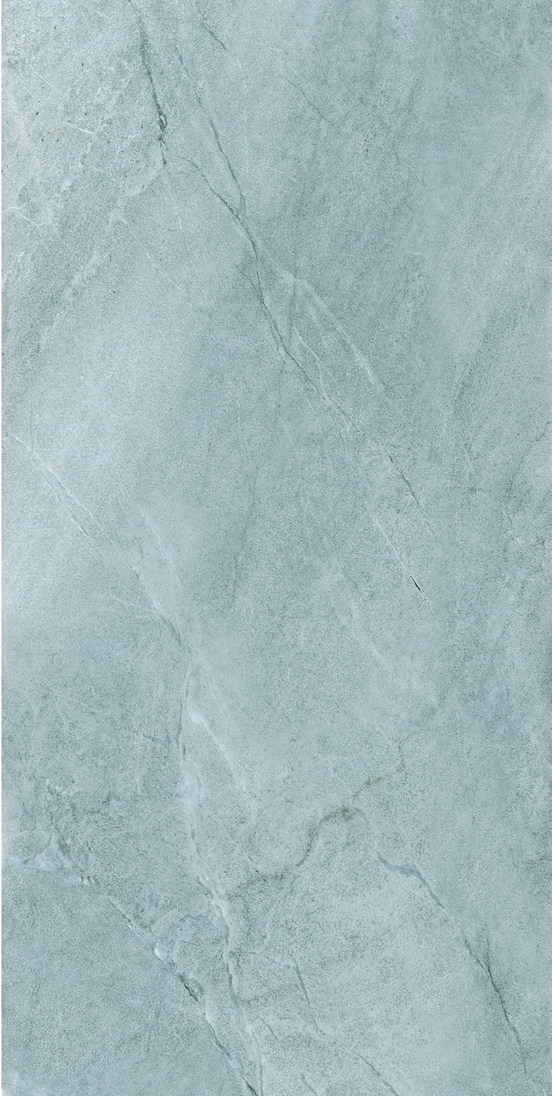 Savoie Blue Magnifica porcelain catalog swatch for a bookmatched pair