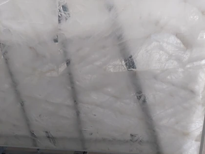 SEMI-PRECIOUS QUARTZ WHITE CRYSTAL DUAL 2CM (BOTH FACES) POLISHED — supplier catalog image