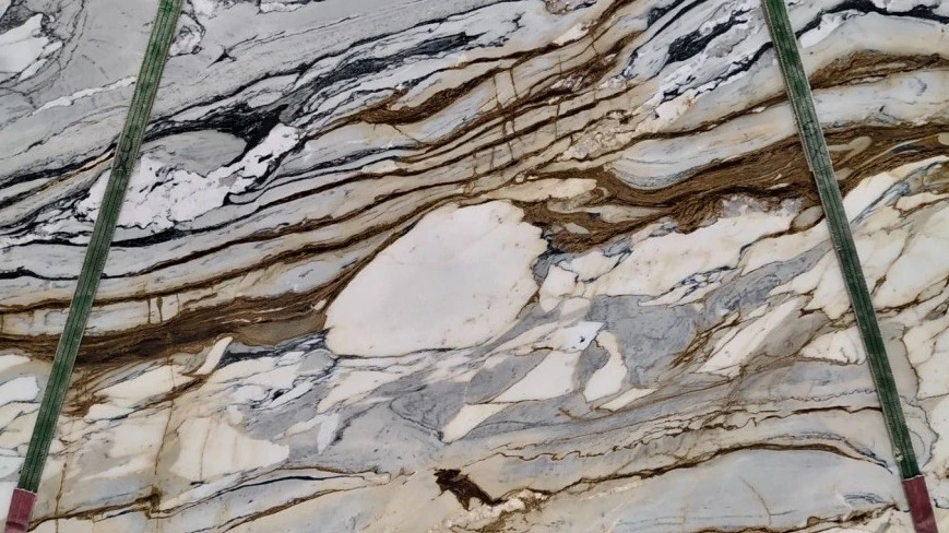 Catalog image for CALACATTA PICASSO POLISHED MARBLE 2CM