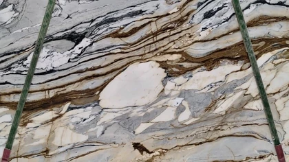 Catalog image for CALACATTA PICASSO POLISHED MARBLE 2CM