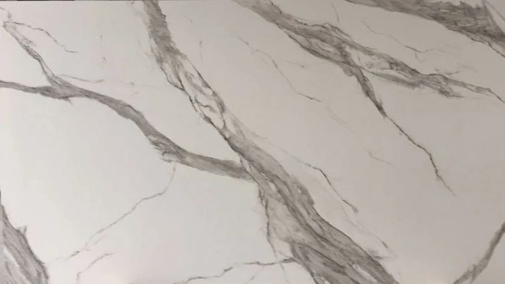 Catalog image for STATUARIO PORCELAIN SLAB 12MM A