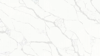 Catalog image for CALACATTA LASA POLISHED N ME QUARTZ 2CM JUMBO A 128X63