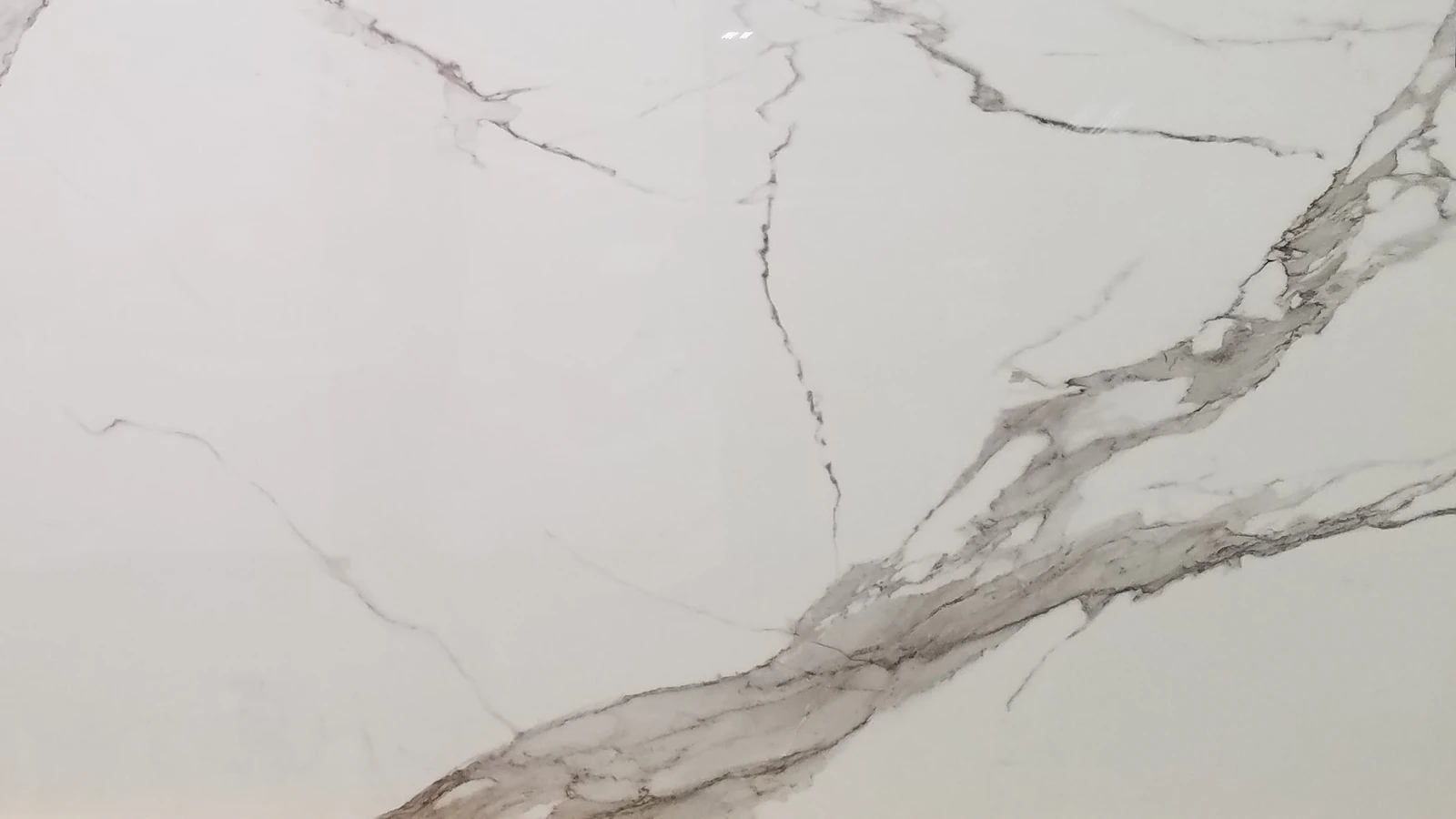 Catalog image for STATUARIO MICHELANGELO POLISHED PORCELAIN 12MM A 128X64