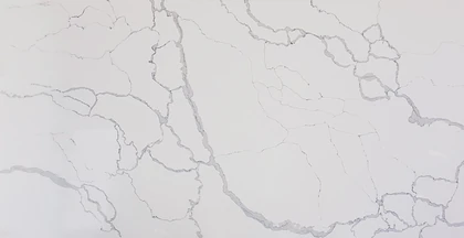 Catalog image for CALACATTA STATUARY POLISHED ME QUARTZ 2CM STD A 120X63