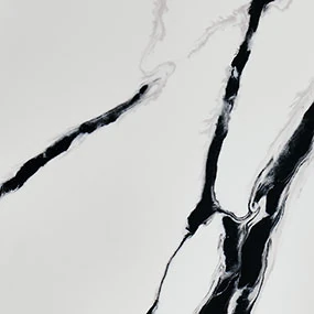 Calacatta Lumanyx Quartz Slab Sample