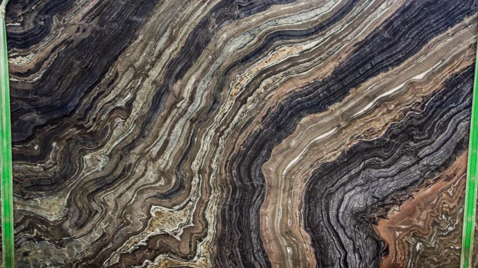 Catalog image for KENYA BROWN LEATHER MARBLE 2CM