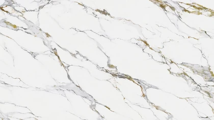 Catalog image for REVOLUX CALACATTA ORO LUX POLISHED 126X63 2CM (LEFT)