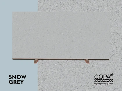 COPA QUARTZ SNOW GREY 2CM REGULAR 119X57 — supplier catalog image