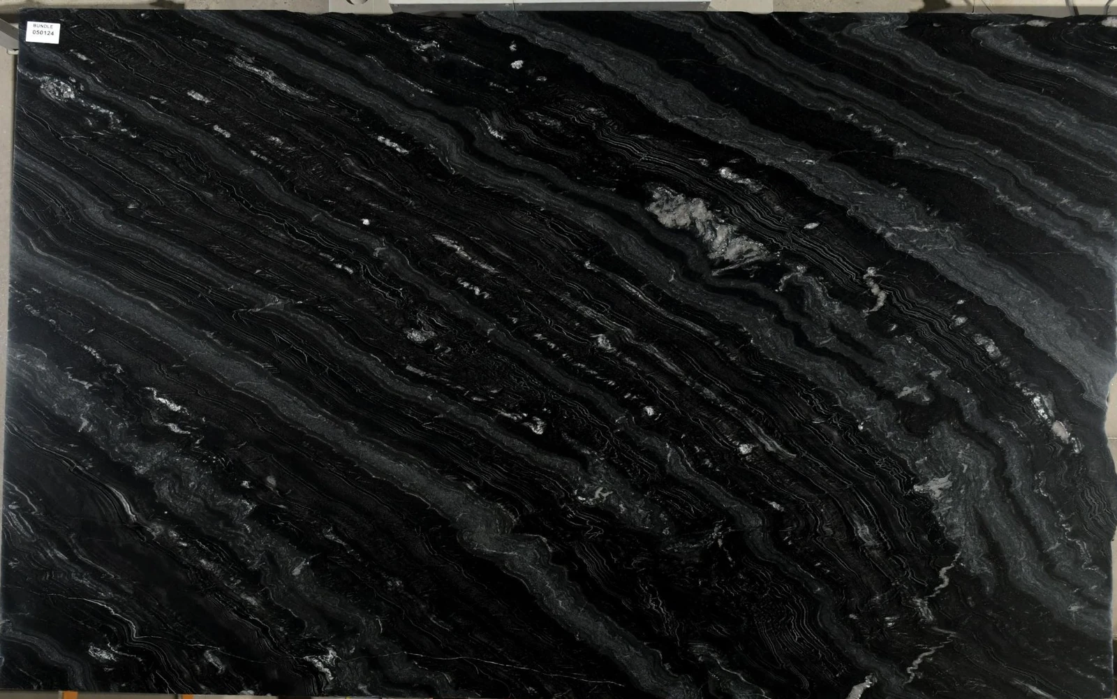 AGATA BLACK 2CM LEATHER — supplier catalog image