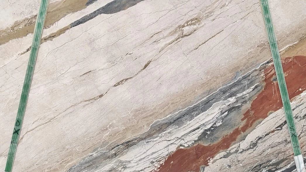 Catalog image for BRECCIA FANTASTICA HONED MARBLE 2CM
