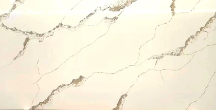 Catalog image for DESERT BREEZE POLISHED N ME QUARTZ 2CM JUMBO A 128X63