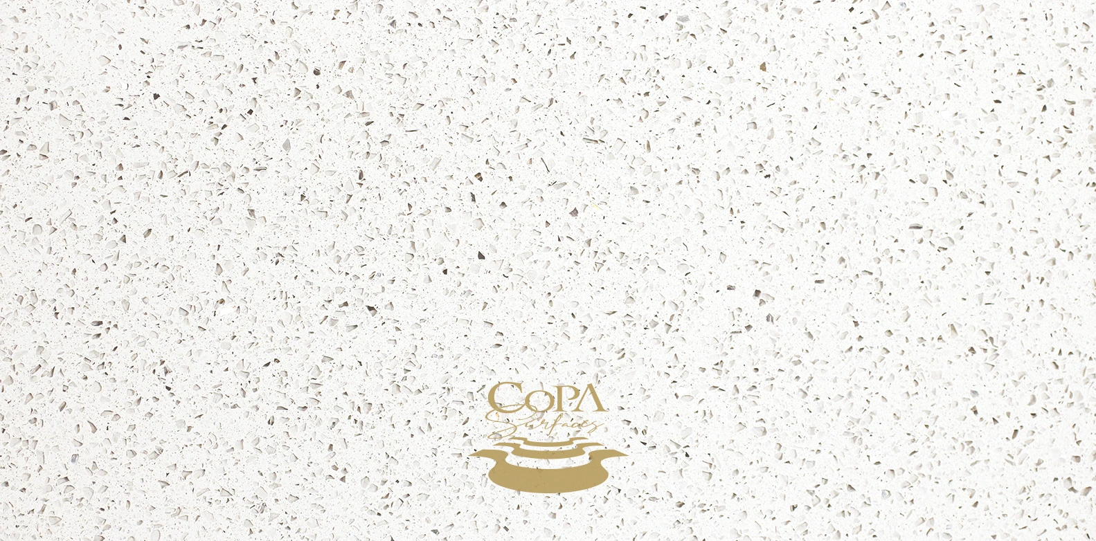 COPA QUARTZ STELLAR WHITE 3CM JUMBO 130X65 — supplier catalog image