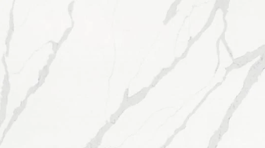 Catalog image for CALACATTA ONDA POLISHED N ME QUARTZ JUMBO 2CM A 126X63