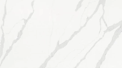 Catalog image for CALACATTA ONDA POLISHED ME QUARTZ 2CM STD A 120X63