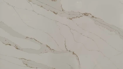Catalog image for MATISSE GOLD POLISHED N ME QUARTZ 2CM JUMBO B 128X63