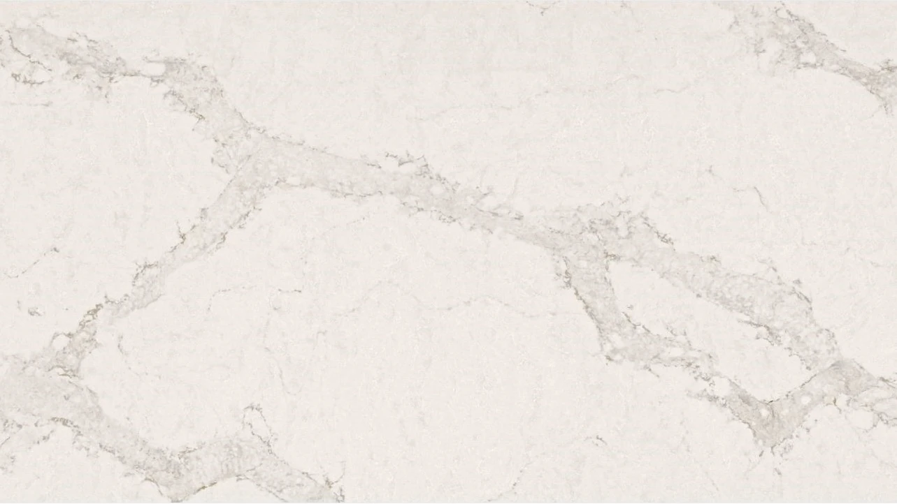 5131 Calacatta Nuvo countertop material shown in a dealer photograph