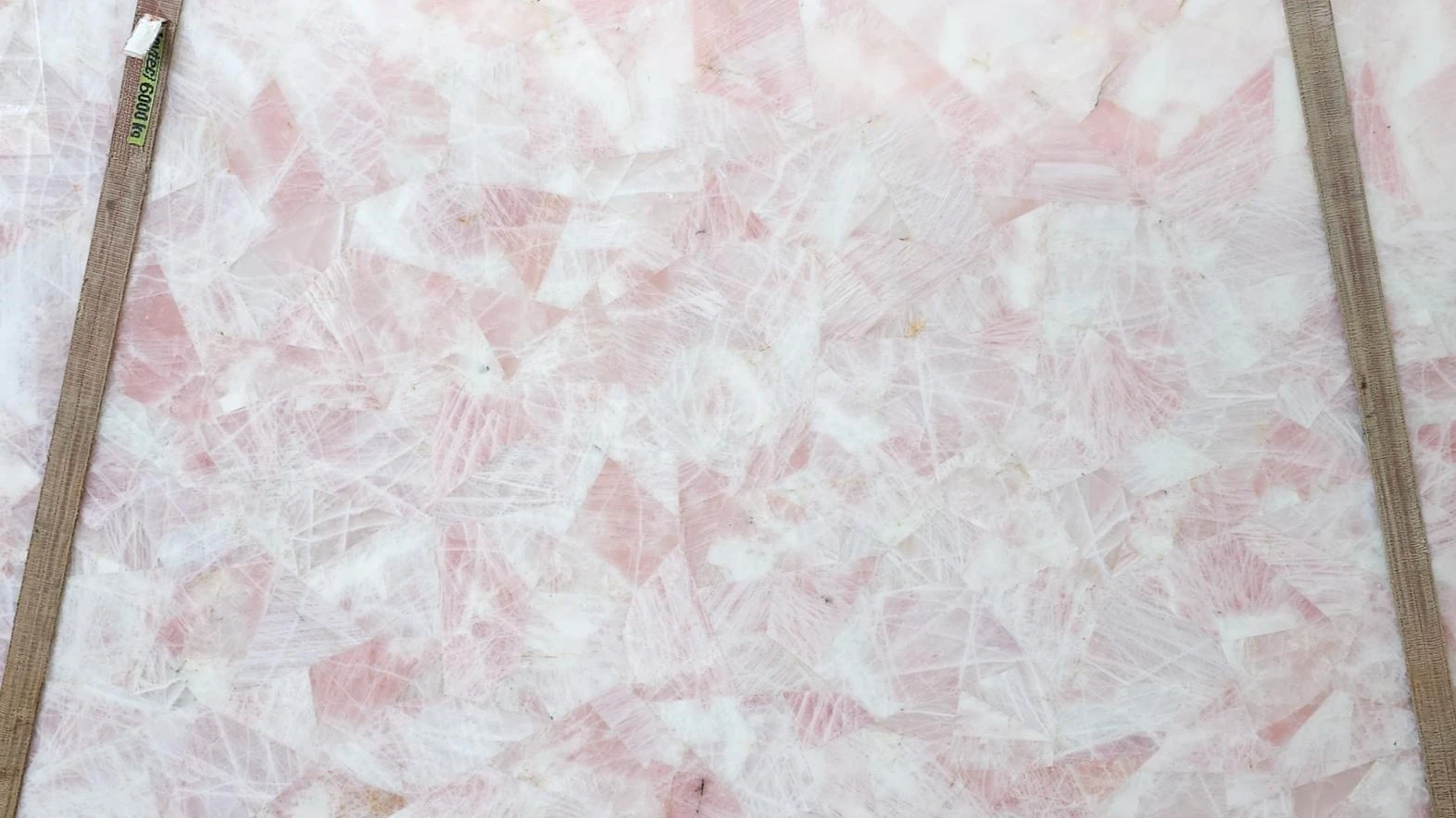 Catalog image for QUARTZO VITRO ROSA POLISHED SEMI PRECIOUS 2CM