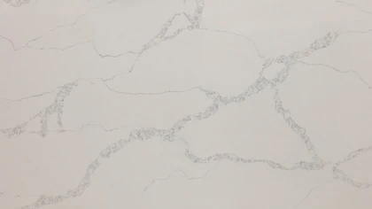 Catalog image for CALACATTA BLANCO POLISHED ME QUARTZ 2CM STD B 120X63