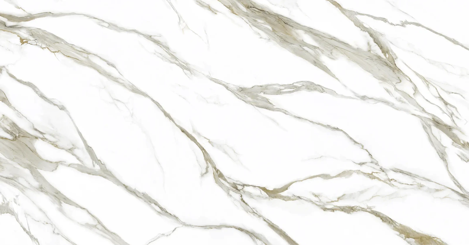 Catalog image for REVOLUX CALACATTA BORGHINI LUX POLISHED MINERAL SLAB 126X63 (LEFT)