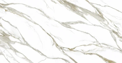 Catalog image for REVOLUX CALACATTA BORGHINI LUX POLISHED MINERAL SLAB 126X63 (LEFT)