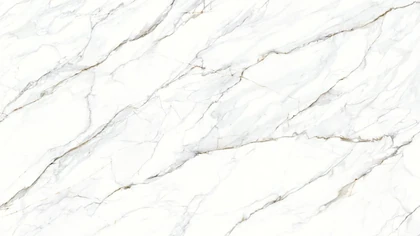 Catalog image for REVOLUX CALACATTA LINCOLN LUX POLISHED MINERAL SLAB B 126X63 2CM (RIGHT)