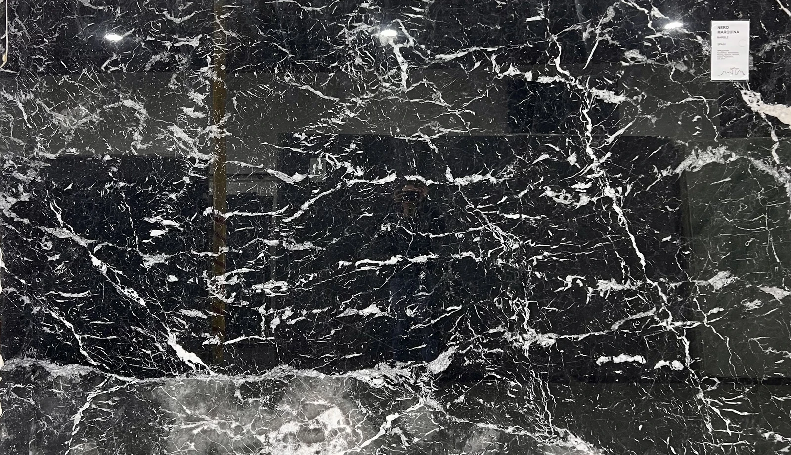 NERO MARQUINA 2CM POLISHED — supplier catalog image