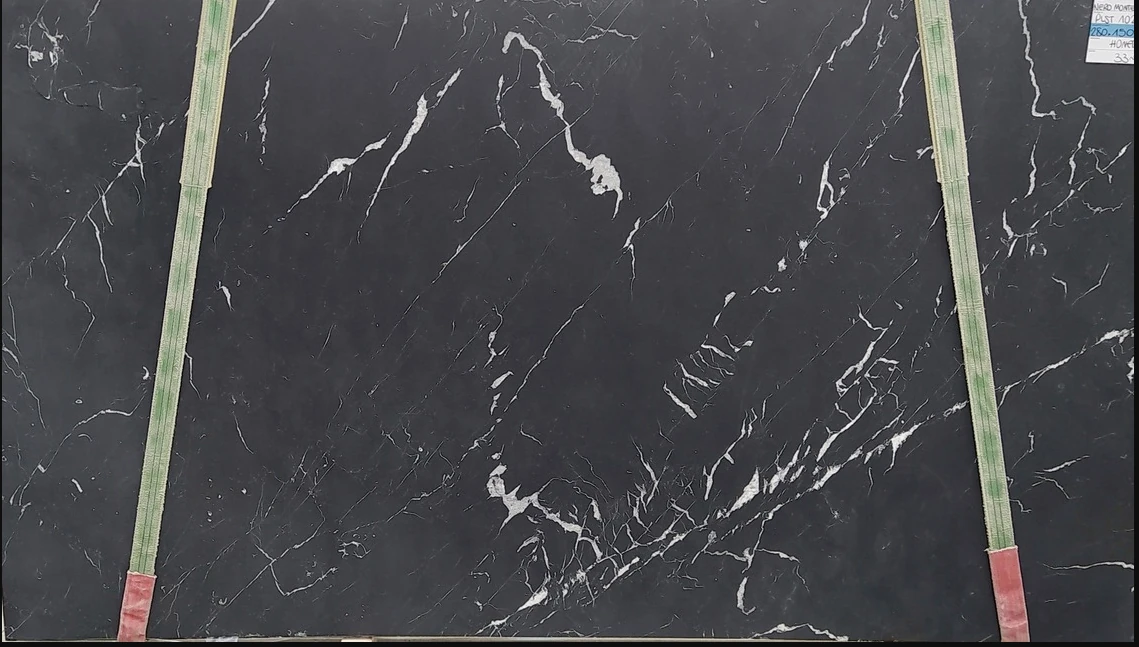 Catalog image for NERO MARQUINA HONED MARBLE 2CM