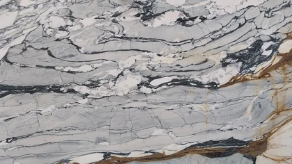 Catalog image for CALACATTA PICASSO HONED MARBLE 2CM