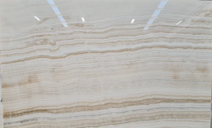 WHITE ONYX 2CM POLISHED — supplier catalog image