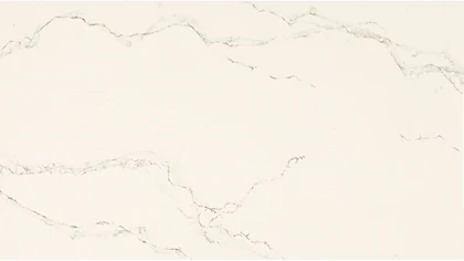 5111 Statuario Nuvo countertop material shown in a dealer photograph