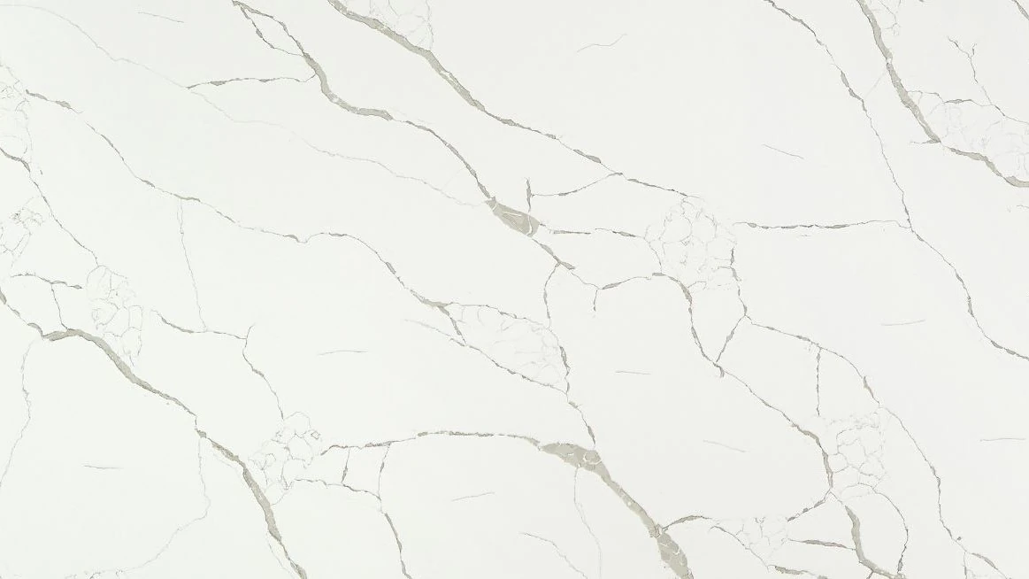 Catalog image for CALACATTA LAZA POLISHED QUARTZ 2CM SUPER JUMBO B 138X79