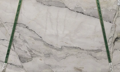 Catalog image for WHITE CAMOUFLAGE HONED MARBLE 2CM