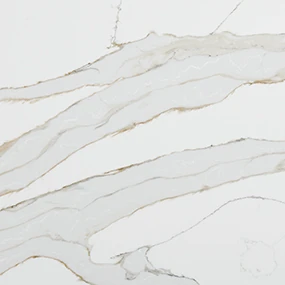 Calacatta Solessio Quartz Sample