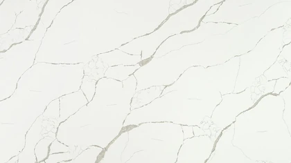 Catalog image for CALACATTA LAZA POLISHED QUARTZ 2CM SUPER JUMBO A 138X79