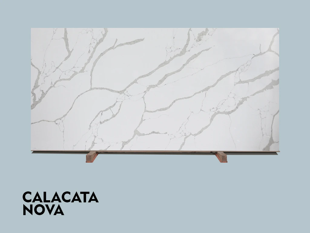 CALACATA NOVA 2CM JUMBO 126X63 — supplier catalog image