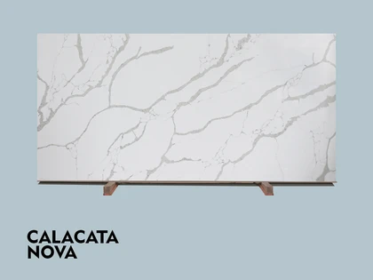 CALACATA NOVA 2CM JUMBO 126X63 — supplier catalog image
