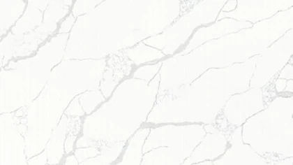 Catalog image for CALACATTA LASA POLISHED N ME QUARTZ 2CM JUMBO B 128X63