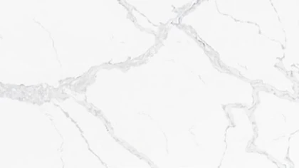 Catalog image for CALACATTA VENA POLISHED ME QUARTZ 2CM STD B 120X63