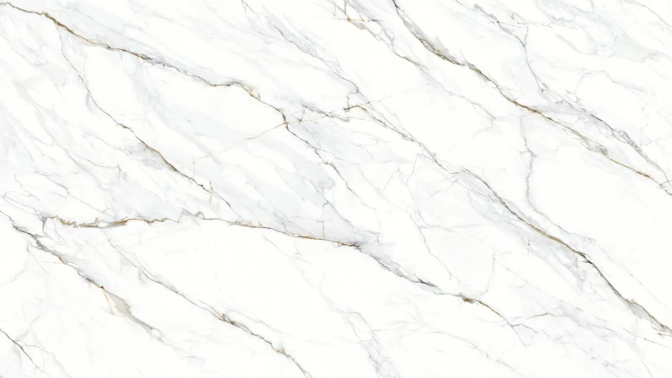Catalog image for REVOLUX CALACATTA LINCOLN LUX POLISHED MINERAL SLAB 126X63 2CM (LEFT)