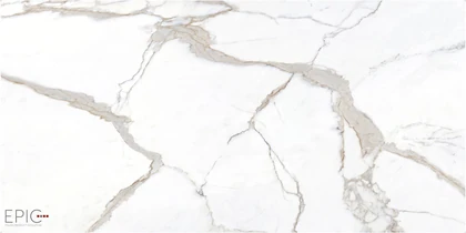 Catalog image for EPIC CALACATTA TOP NATURAL PORCELAIN 12MM B 126X63