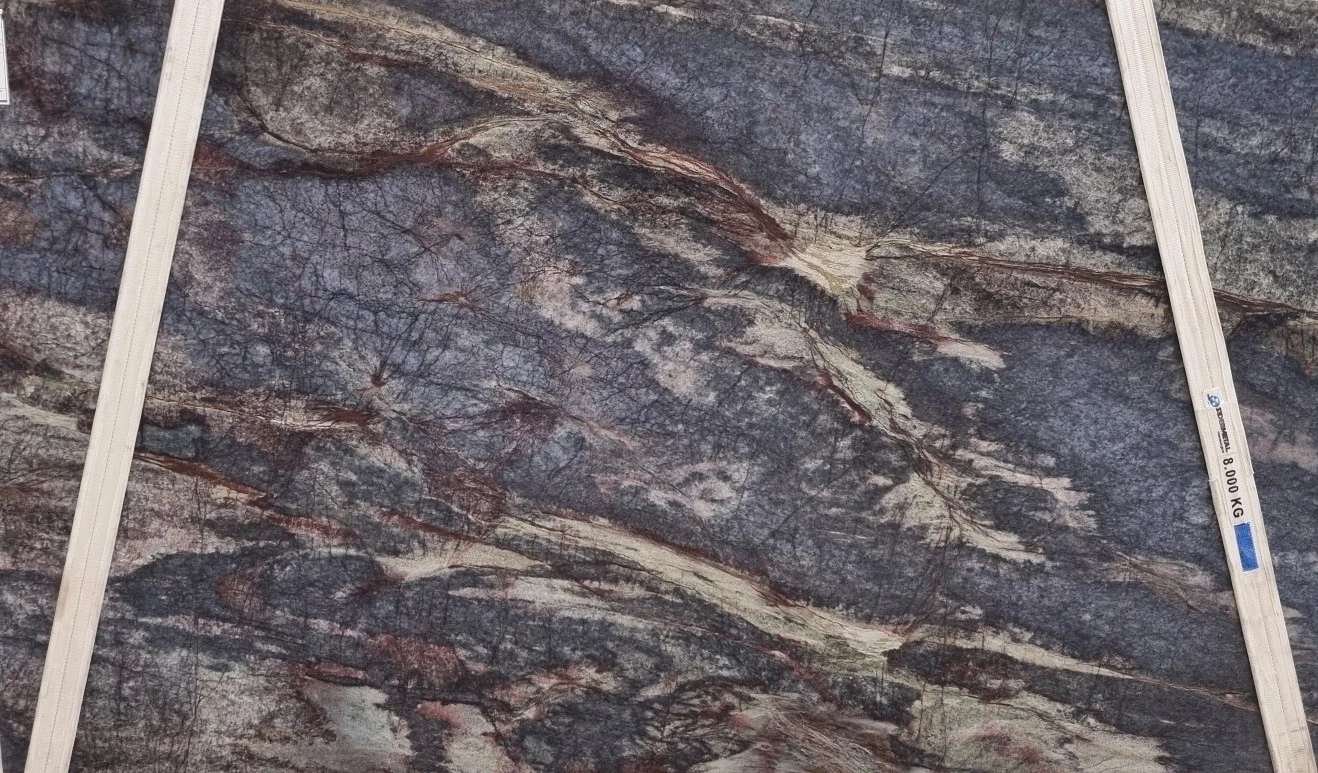 AVA BLUE QUARTZITE 2CM POLISHED — supplier catalog image