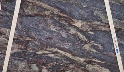 AVA BLUE QUARTZITE 2CM POLISHED — supplier catalog image